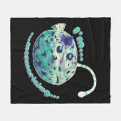 Ich bin Mesmerisierend... Der Puffer-Lampe-Fisch r Fleecedecke (Vorderseite (Horizontal))