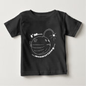 Ich bin Mesmerisierend... Die Puffer-Lampe-Fisch r Baby T-shirt (Vorderseite)