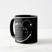 Ich bin Mesmerisierend... Die Puffer-Lampe-Fisch r Tasse (Vorderseite Links)