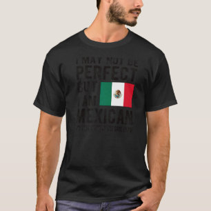 Ich bin mexikanische Flagge Mexiko Heritage Mexica T-Shirt