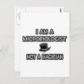 Ich bin Mikrobiologe... Nicht ein Magier Postkarte (Vorne/Hinten)