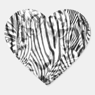 Ich bin mir bewusst_ Herz-Aufkleber