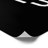 Ich bin mir bewusst, hochgespannt Funny Rope Puff Poster (Ecke)