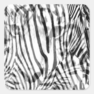 Ich bin mir bewusst_ quadratischer aufkleber