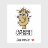 Ich bin mir bewusst, wie ein heißer Funny Rope Pub Aufkleber (Blatt)