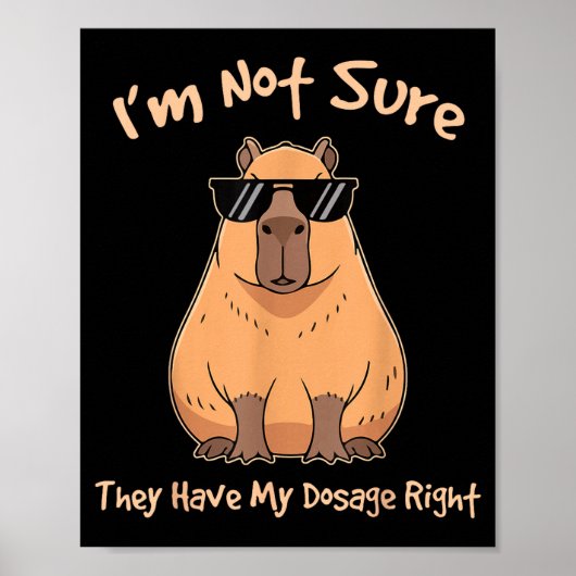 Ich bin mir nicht sicher, ob die Dosierung des Cap Poster (Vorne)