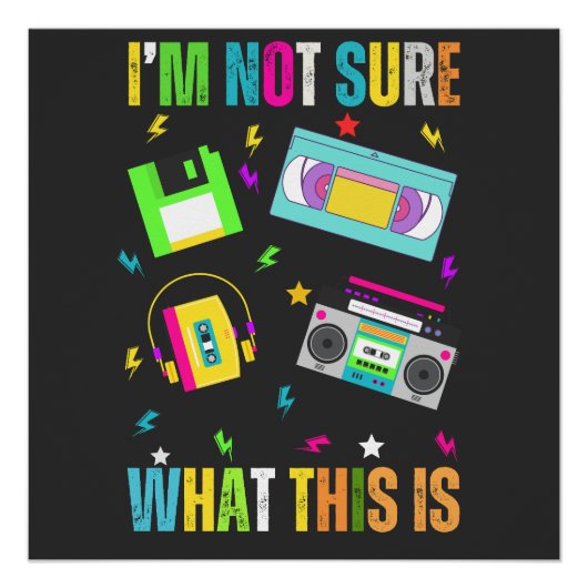 Ich bin mir nicht sicher, was das für Männer sind, Poster (Vorderseite)