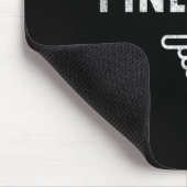 Ich bin mit Ananas Halloween Costume Fun Paare P Mousepad (Ecke)