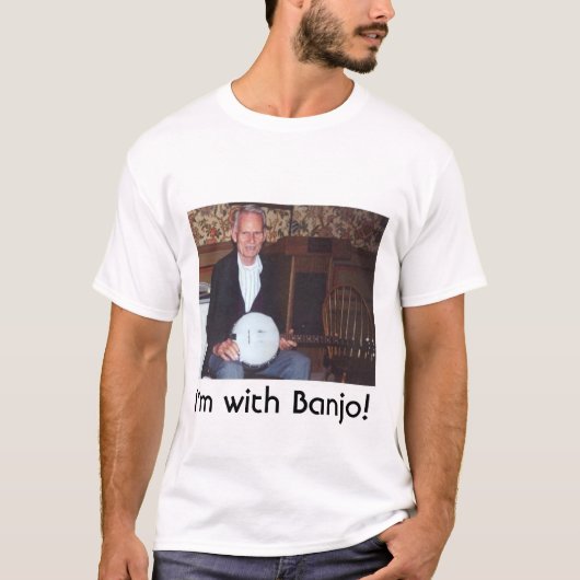 Ich bin mit Banjo! T-Shirt (Vorderseite)