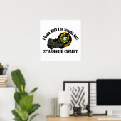 Ich bin mit dem 2. ACR gefahren! Howitzer Poster (Heimbüro)