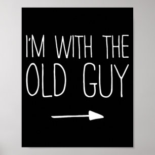 Ich bin mit dem alten Typen Hemd passend zum alten Poster