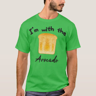 Ich bin mit dem Avocado 12 1 T-Shirt