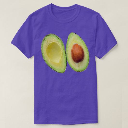 Ich bin mit dem Avocado T-Shirt (Design vorne)