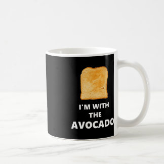 Ich bin mit dem Avocado Toast Halloween-Kostüm Kaffeetasse
