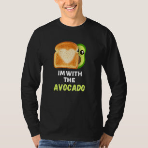 Ich bin mit dem Avocado Toast leicht Halloween Mat T-Shirt
