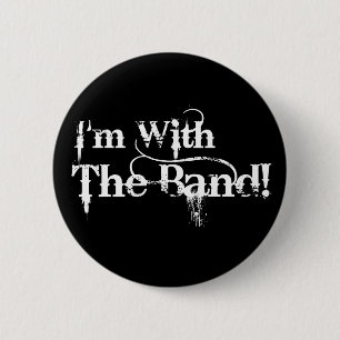 Ich bin mit dem Band! Button