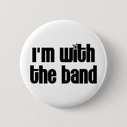 Ich bin mit dem Band Button (Vorderseite)