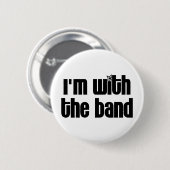 Ich bin mit dem Band Button (Vorne & Hinten)