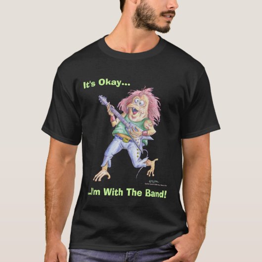Ich bin mit dem Band T-Shirt (Vorderseite)
