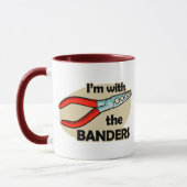 Ich bin mit dem Banders Tasse (Links)