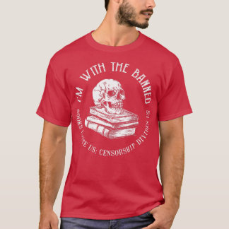 Ich bin mit dem Banned Books Funny Book Lover Libr T-Shirt