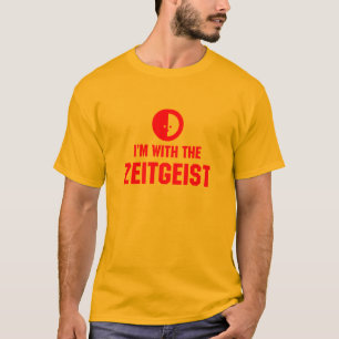 Ich bin mit dem besonders angefertigten ZEITGEIST T-Shirt