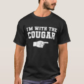 Ich bin mit dem Cougar T-Shirt (Vorderseite)