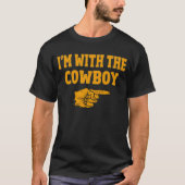 Ich bin mit dem Cowboy dabei, der Halloween-Kostüm T-Shirt (Vorderseite)