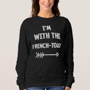 Ich bin mit dem französischen Toast Faules Hallowe Sweatshirt