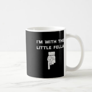 Ich bin mit dem kleinen Fella Bachelor Party Groom Kaffeetasse