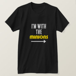 Ich bin mit dem Minion Funny Halloween, ohne Kostü T-Shirt