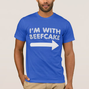 Ich bin mit dem Muskelprotz T-Shirt