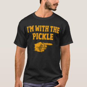 Ich bin mit dem Pickle Funny Couple Halloween-Kost T-Shirt