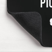 Ich bin mit dem Pickle Halloween Kostüm Party Matc Mousepad (Ecke)