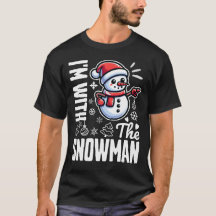 Ich bin mit dem Schneemann zusammen