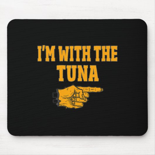 Ich bin mit dem Thunfisch-passenden Halloween-Kost Mousepad (Vorne)