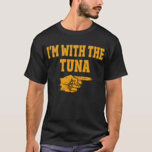 Ich bin mit dem Thunfisch-passenden Halloween-Kost T-Shirt
