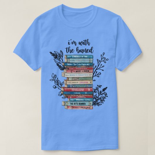 Ich bin mit dem Verbot T-Shirt (Design vorne)