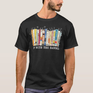 Ich bin mit dem verbotenen Buch lesenden Lehrer Fl T-Shirt