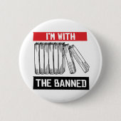 Ich bin mit dem Verbotenen Button (Vorderseite)