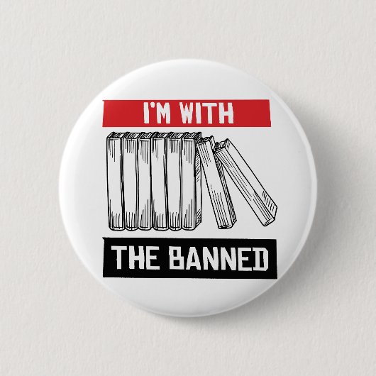 Ich bin mit dem Verbotenen Button (Vorderseite)