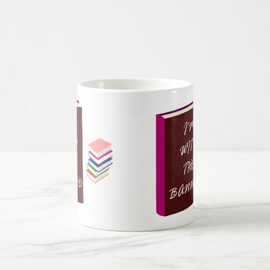 Ich bin mit dem Verbotenen Kaffeetasse (Mittel)