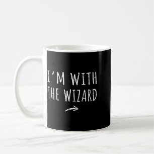 Ich bin mit dem Zauberer passendes faules Hallowee Kaffeetasse