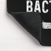 Ich bin mit den Bakterien Lustiges Halloween-Paar Mousepad (Ecke)