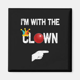 Ich bin mit den ClownHalloween-Kostümen Magnet