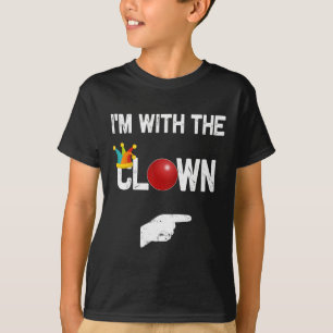 Ich bin mit den ClownHalloween-Kostümen T-Shirt