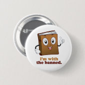 Ich bin mit den Verbotenen Button (Vorne & Hinten)