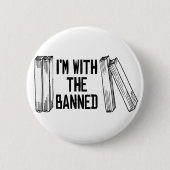 Ich bin mit den Verbotenen Button (Vorderseite)