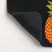 Ich bin mit der Ananas-Ananas-Ananas-Sängerin-Matc Mousepad (Ecke)