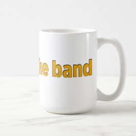 Ich bin mit der Band Kaffeetasse